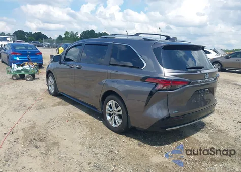 2024 Toyota Sienna Platinum из США, поврежденный, VIN 5TDESKFC0RS133994